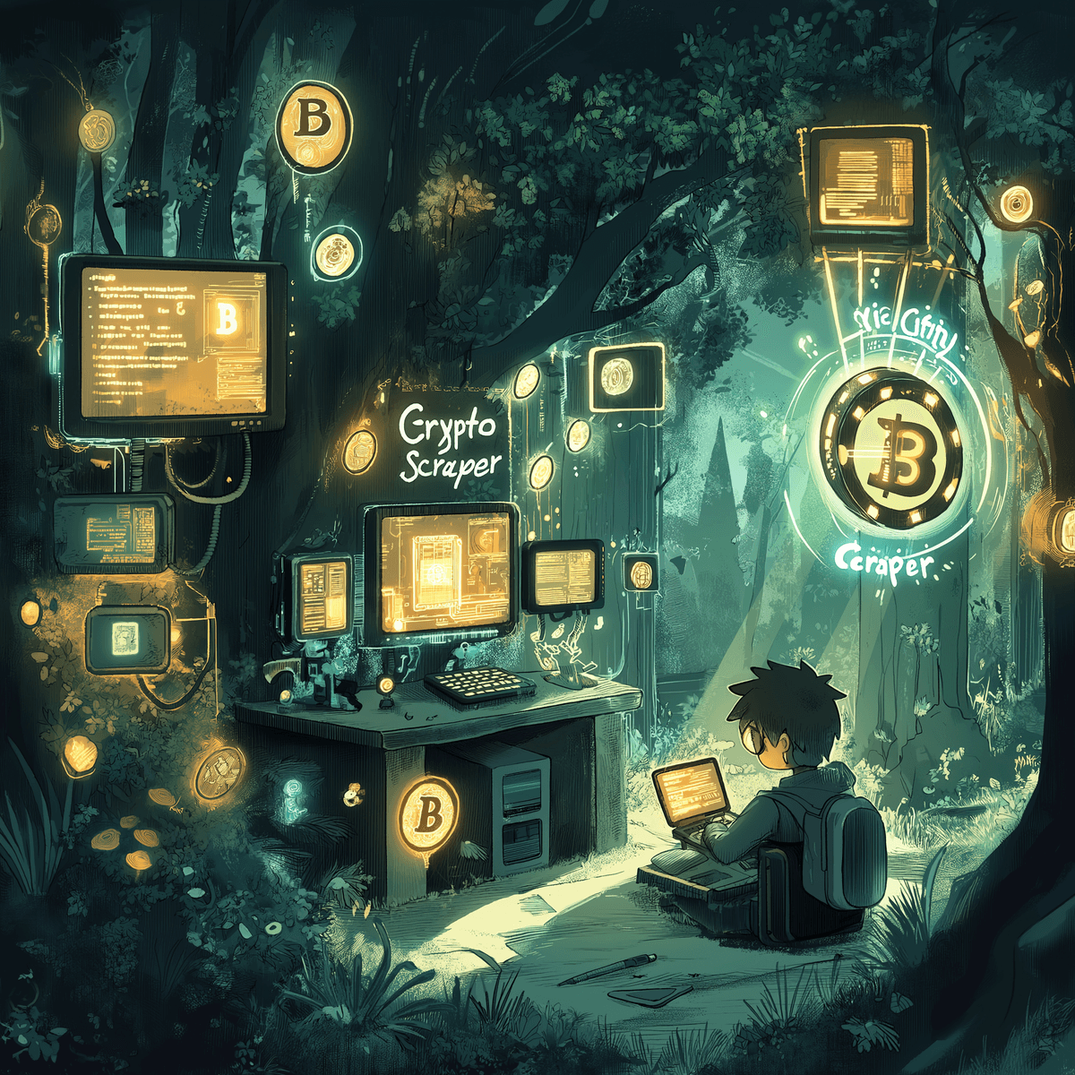 Crypto Data Scraper in 1 Day