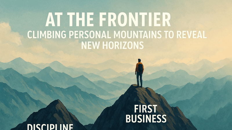 At the Frontier: Climbing Personal Mountains to Reveal New Horizons