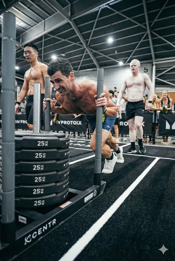 Sam and Jackson - the strength team