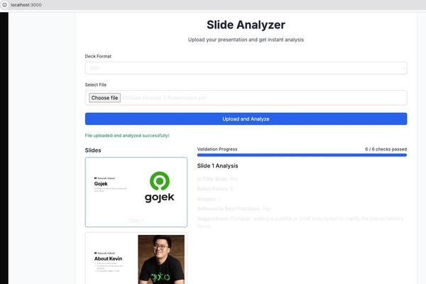Slide Analyzer Project