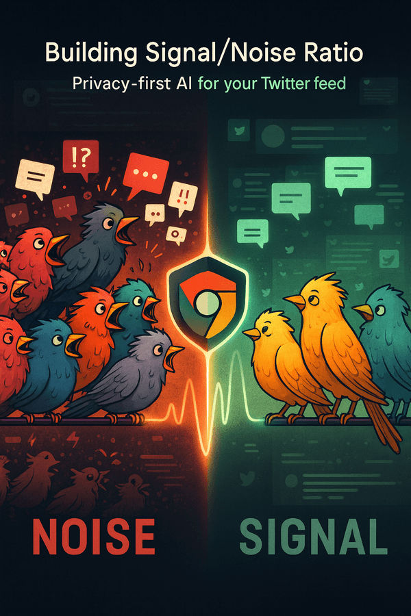 Revenge Coding at 2AM: Building a Chrome Extension to Filter Twitter Noise